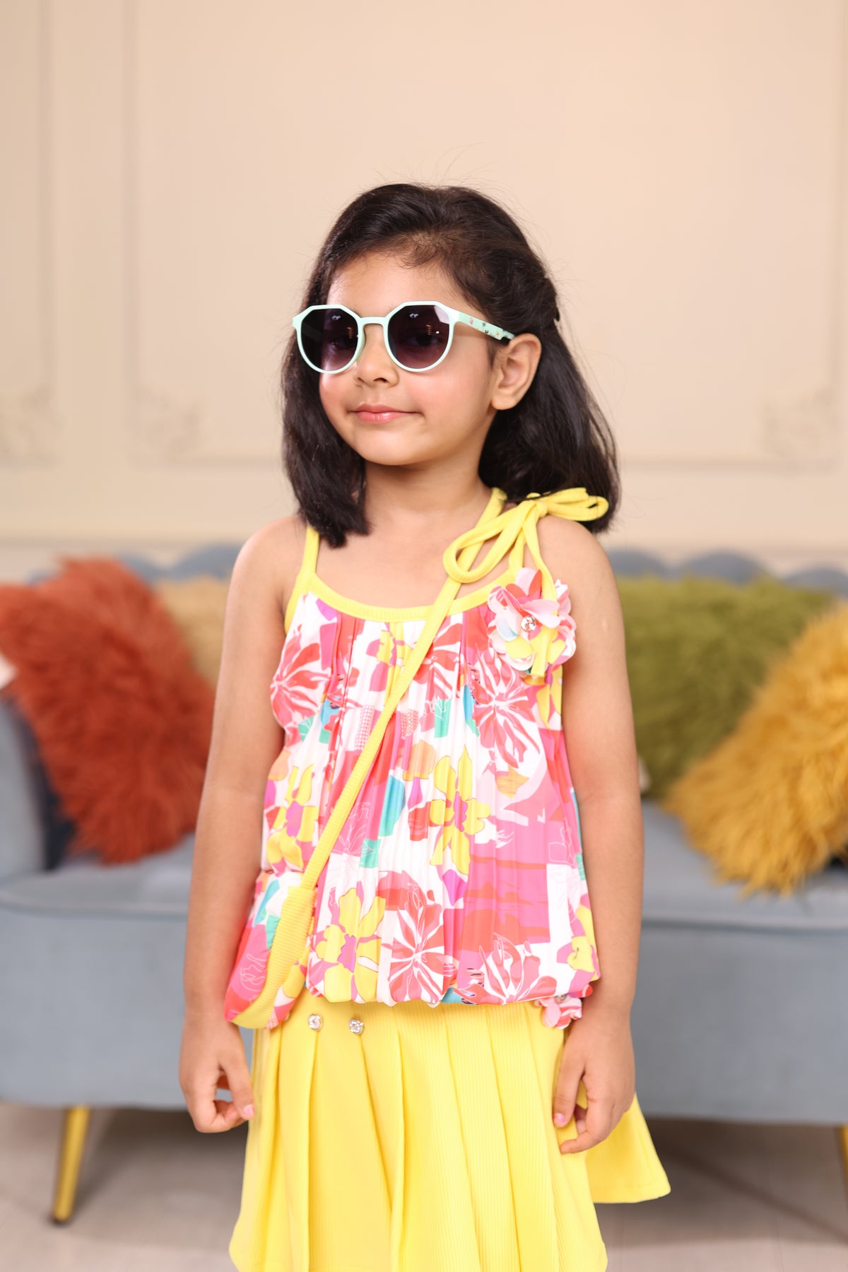 Sunglasses for Kids - Girls & Boys Mix Colors