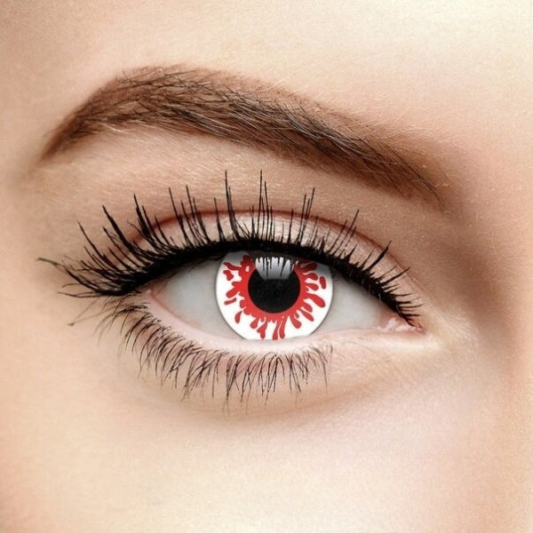 BLOOD SPOT HELLOWEEN WEEKLY CONTACT LENSES - Lensexpert