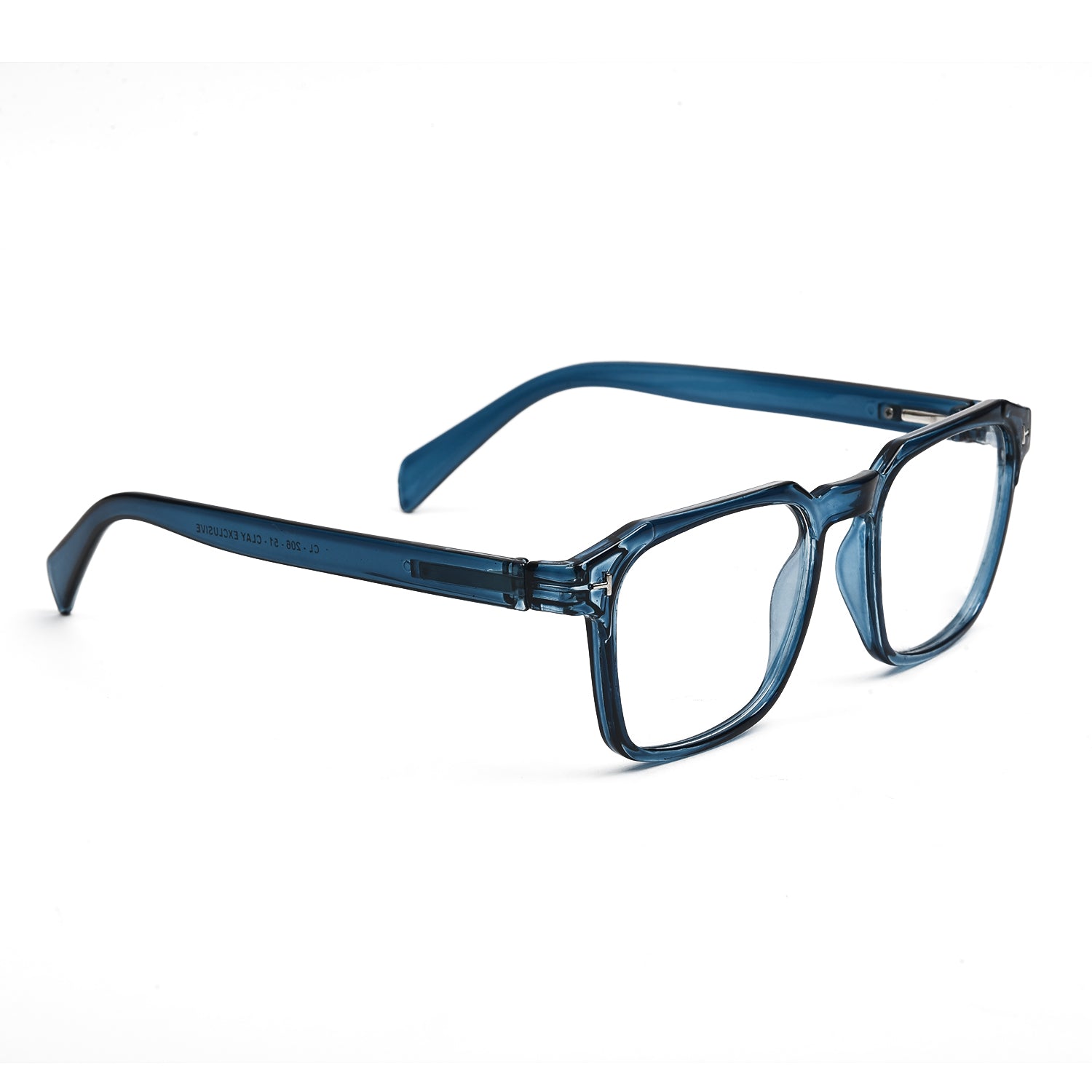 Lens Expert Square Blue Blocking Blue Light Computer Glasses Unisex Size 52 - Lensexpert
