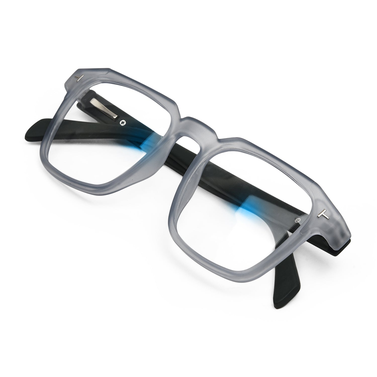 Lens Expert Square Blue Blocking Blue Light Computer Glasses Unisex Size 52 - Lensexpert
