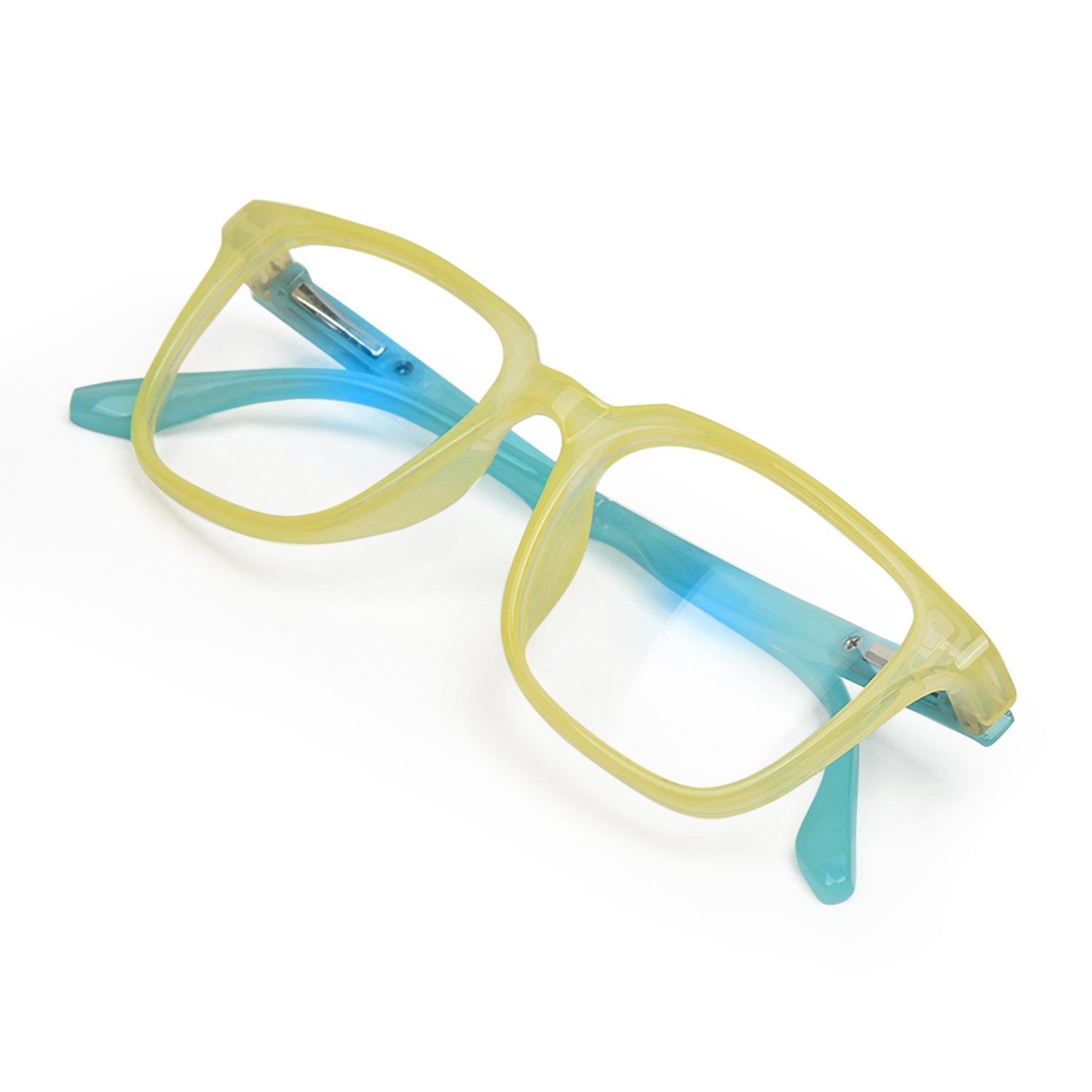Lens Expert Rectangle Unbrakable Kids Blue Light Blocking Glasses Age 6 to 14 - Lensexpert