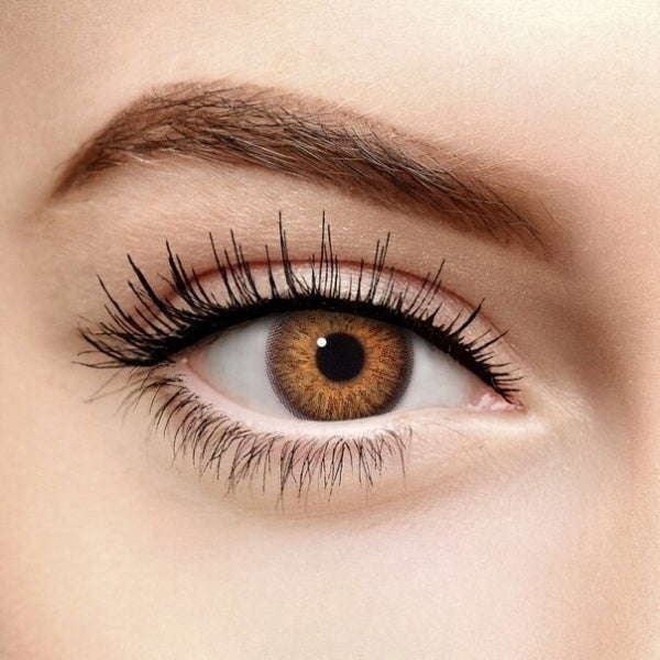 NATURAL BROWN WEEKLY COLOR CONTACT LENSES - Lensexpert