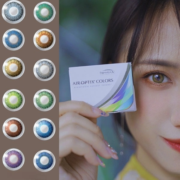 ALCON AIR OPTIX COLOR (2 LENS/BOX) - BLUE