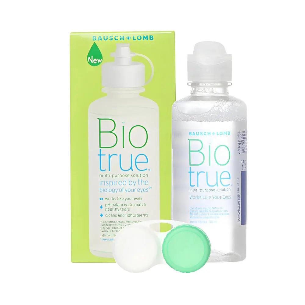 BIO TRUE CONTACT LENS SOLUTION 120ML - Lensexpert
