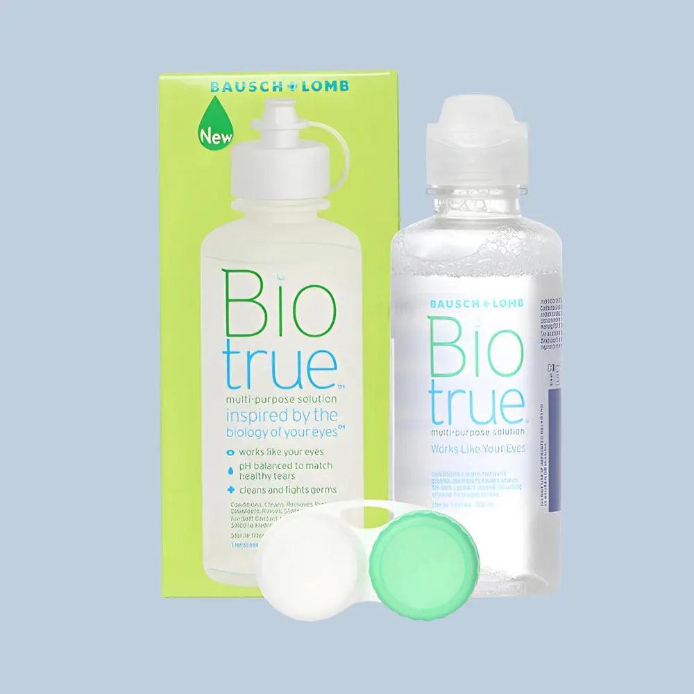 BIO TRUE CONTACT LENS SOLUTION 120ML - Lensexpert