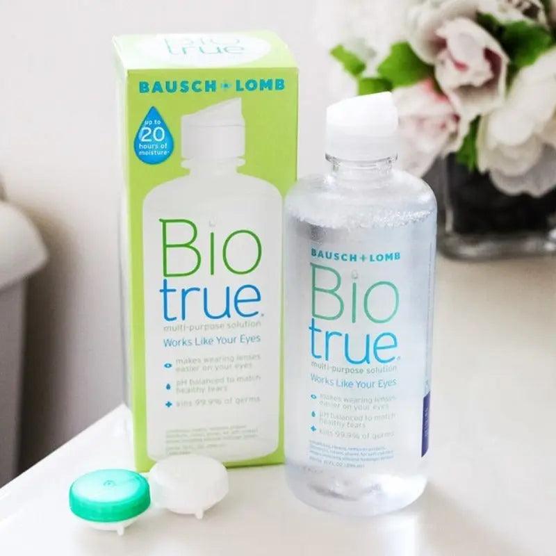 BIO TRUE CONTACT LENS SOLUTION 120ML - Lensexpert