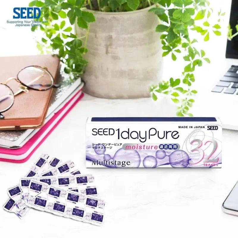 SEED 1-DAY PURE MULTIFOCALS (32 LENS/BOX) - Lensexpert