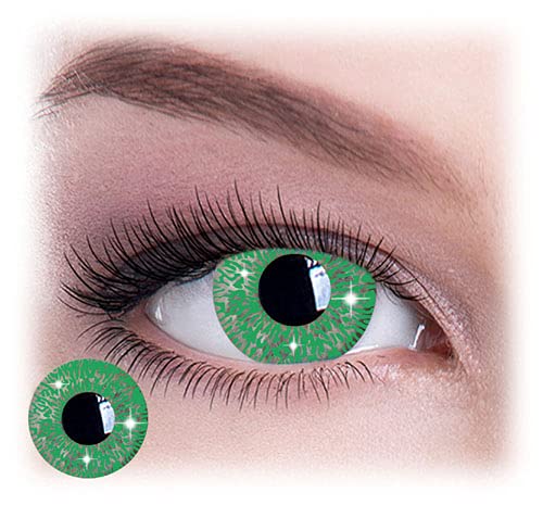 GREEN EXTREME WEEKLY HELLOWEEN CONTACT LENSES - Lensexpert
