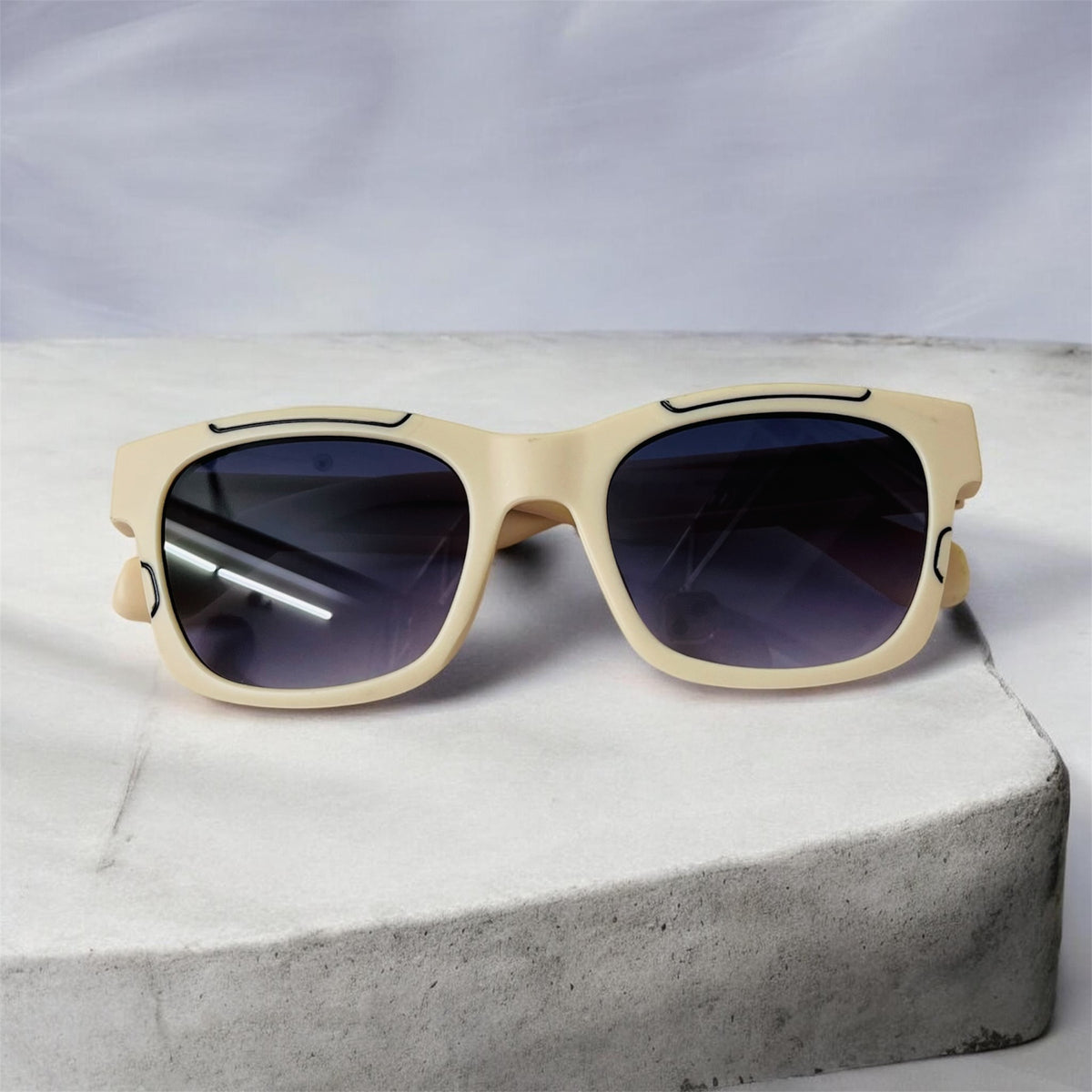 Sunglasses for Kids - Square Shape Girls & Boys Mix Colors