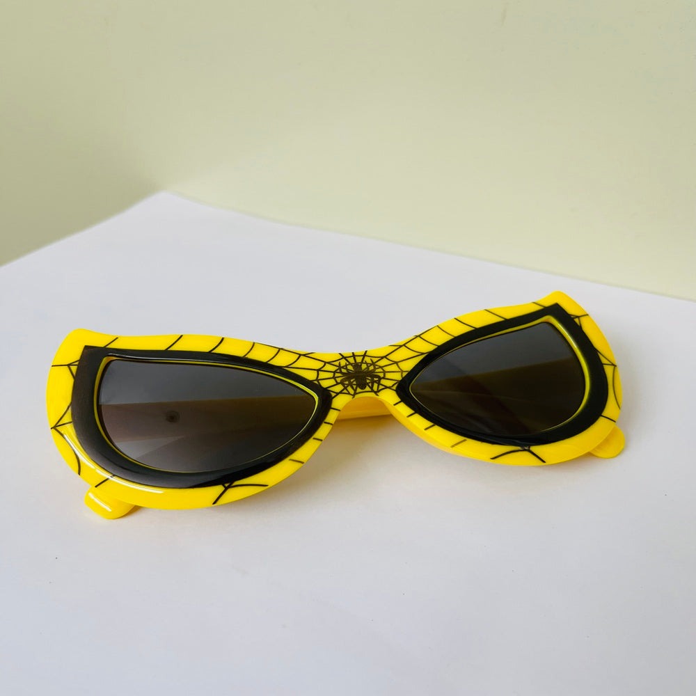 Sunglasses for Kids Spider Look - Girls & Boys Mix Colors