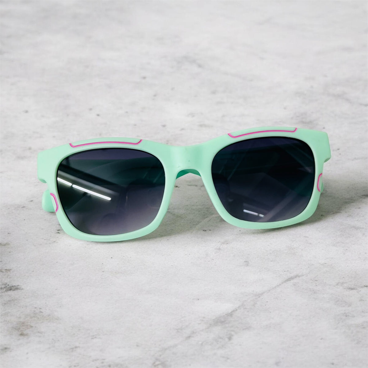 Sunglasses for Kids - Square Shape Girls & Boys Mix Colors