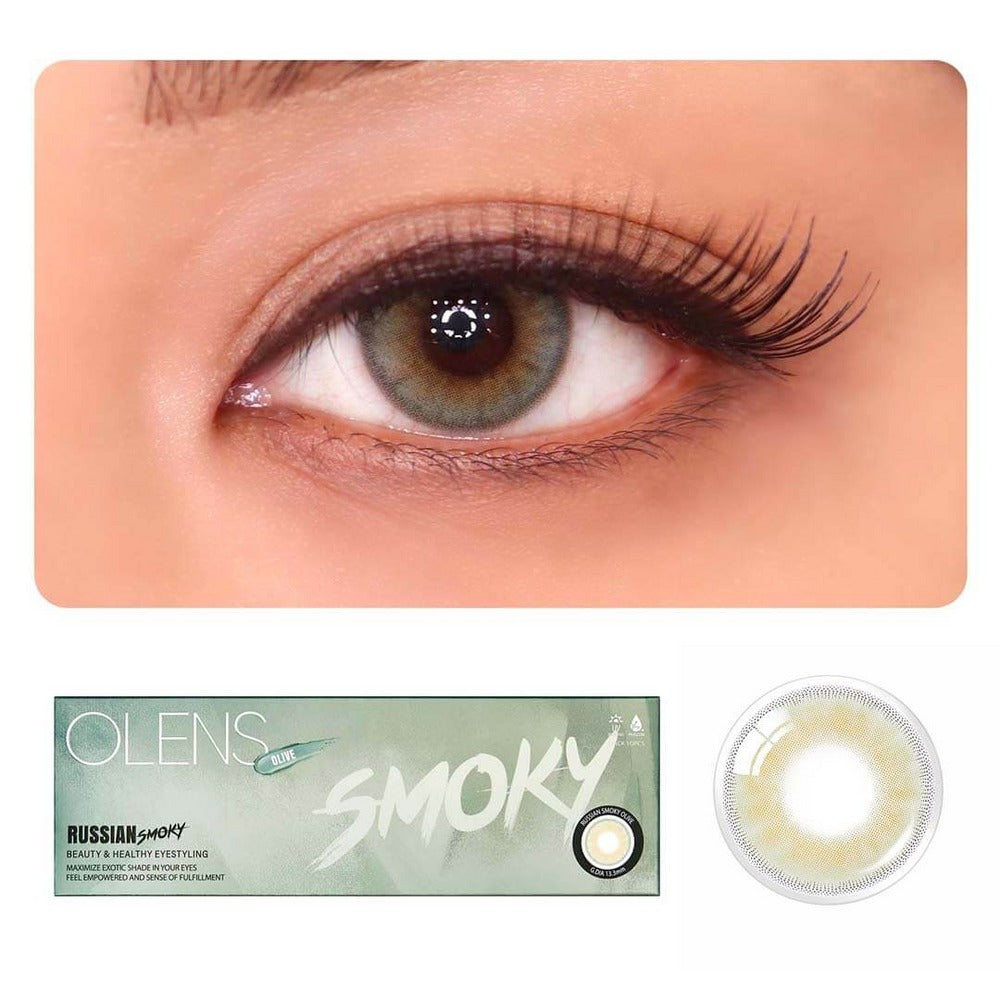 OLENS Russian Smoky Olive One Day (10 Lens/Box) - Lensexpert