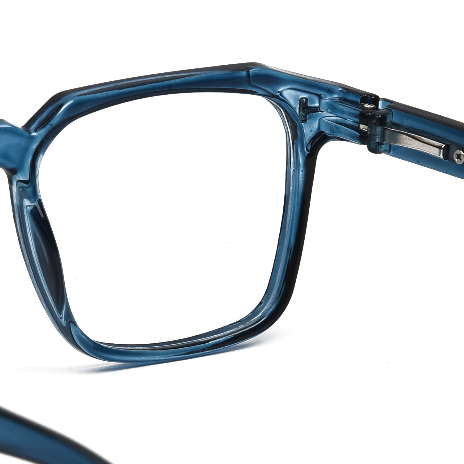 Lens Expert Square Blue Blocking Blue Light Computer Glasses Unisex Size 52 - Lensexpert