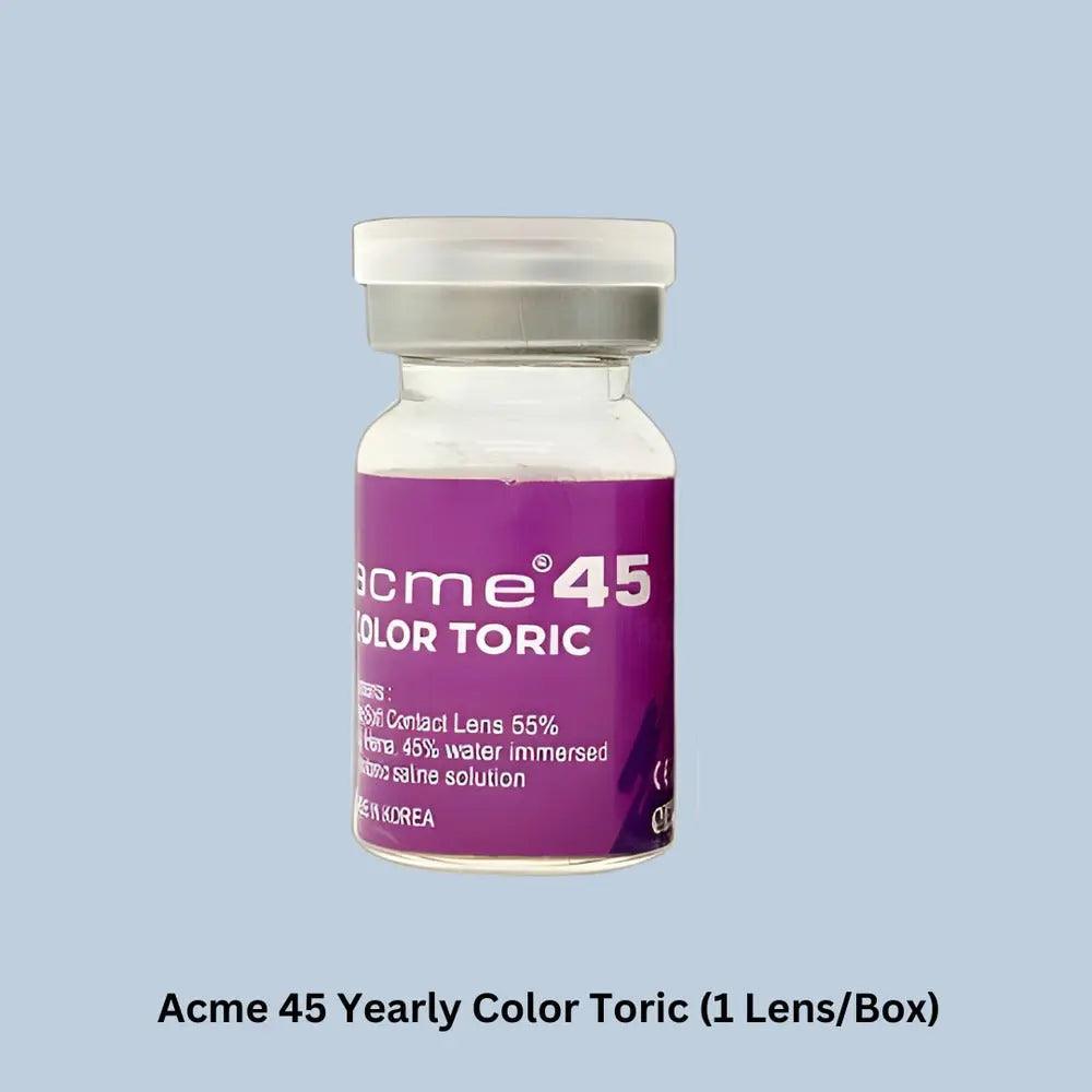 ACME 45 YEARLY COLOR TORIC (1 LENS/BOX) - Lensexpert