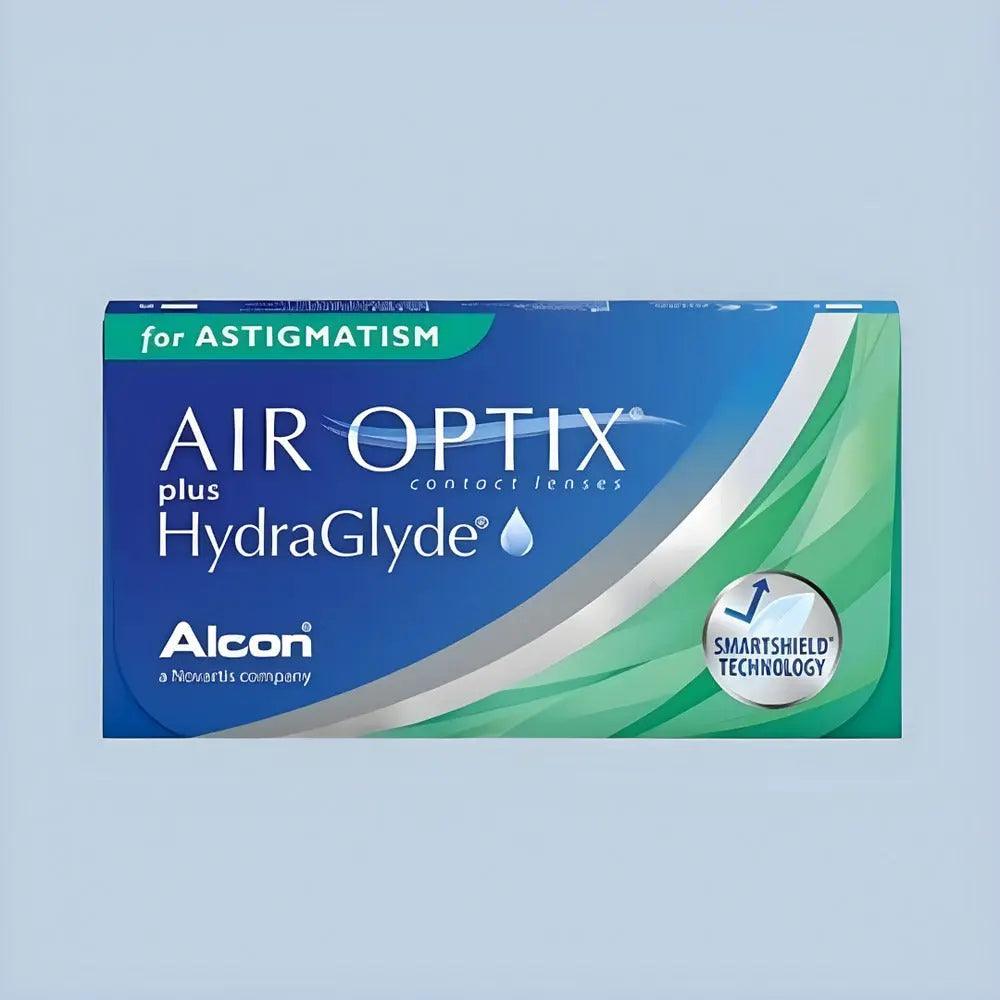 AIR OPTIX PLUS HYDRAGLYDE FOR ASTIGMATISM (3 LENS/BOX) - Lensexpert