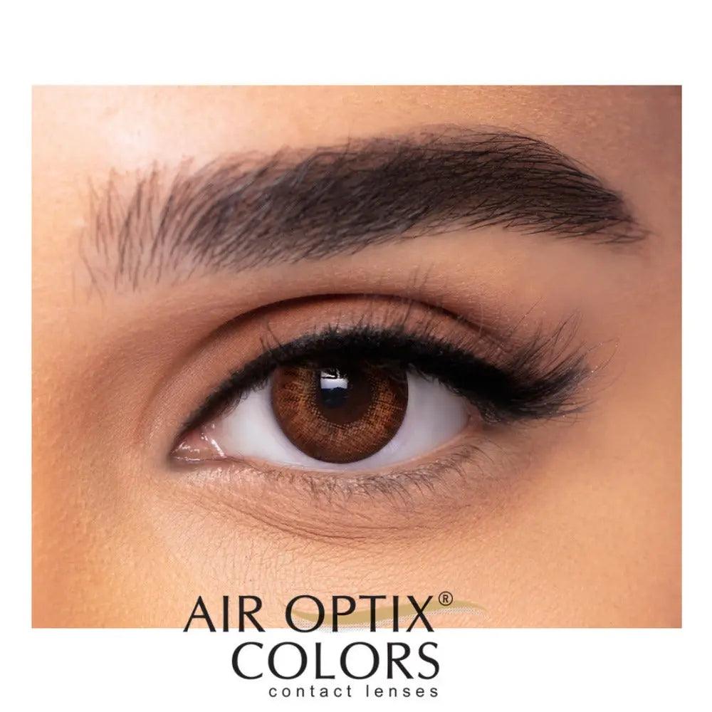 ALCON AIR OPTIX COLOR (2 LENS/BOX) - BROWN - Lensexpert