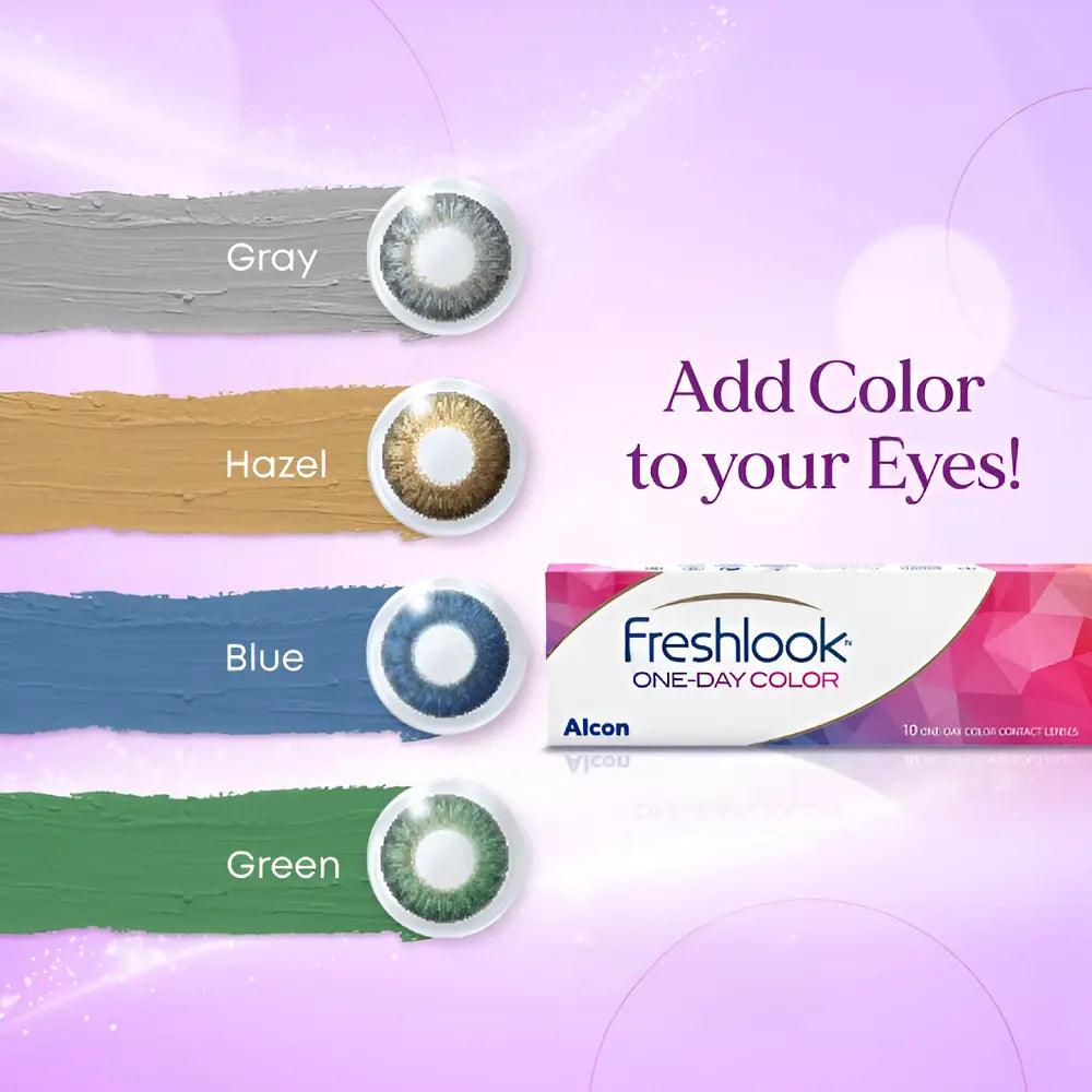 ALCON FRESHLOOK GREY ONEDAY COLOR LENSES (10 LENSES/BOX) Lensexpert