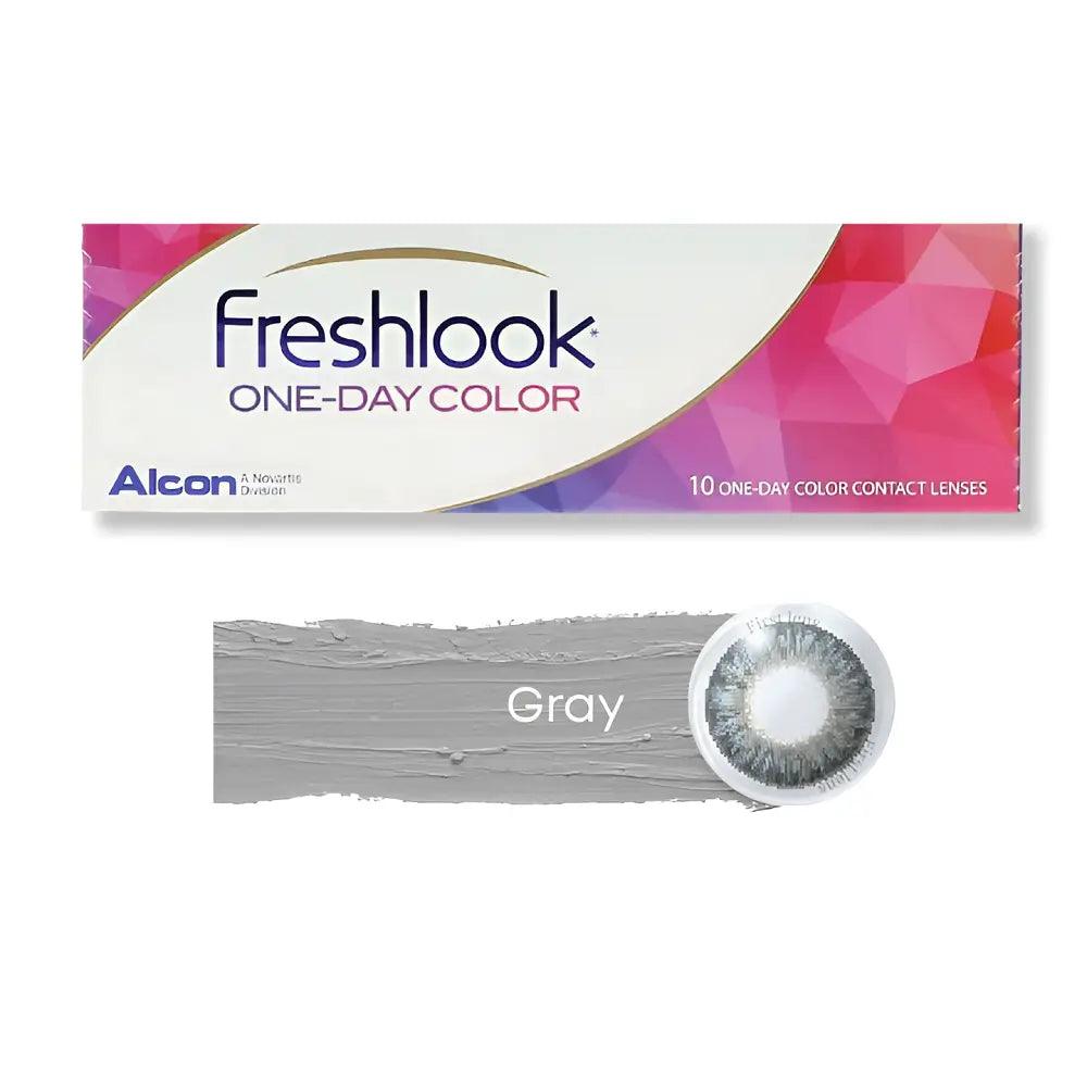 ALCON FRESHLOOK GREY ONEDAY COLOR LENSES (10 LENSES/BOX) Lensexpert