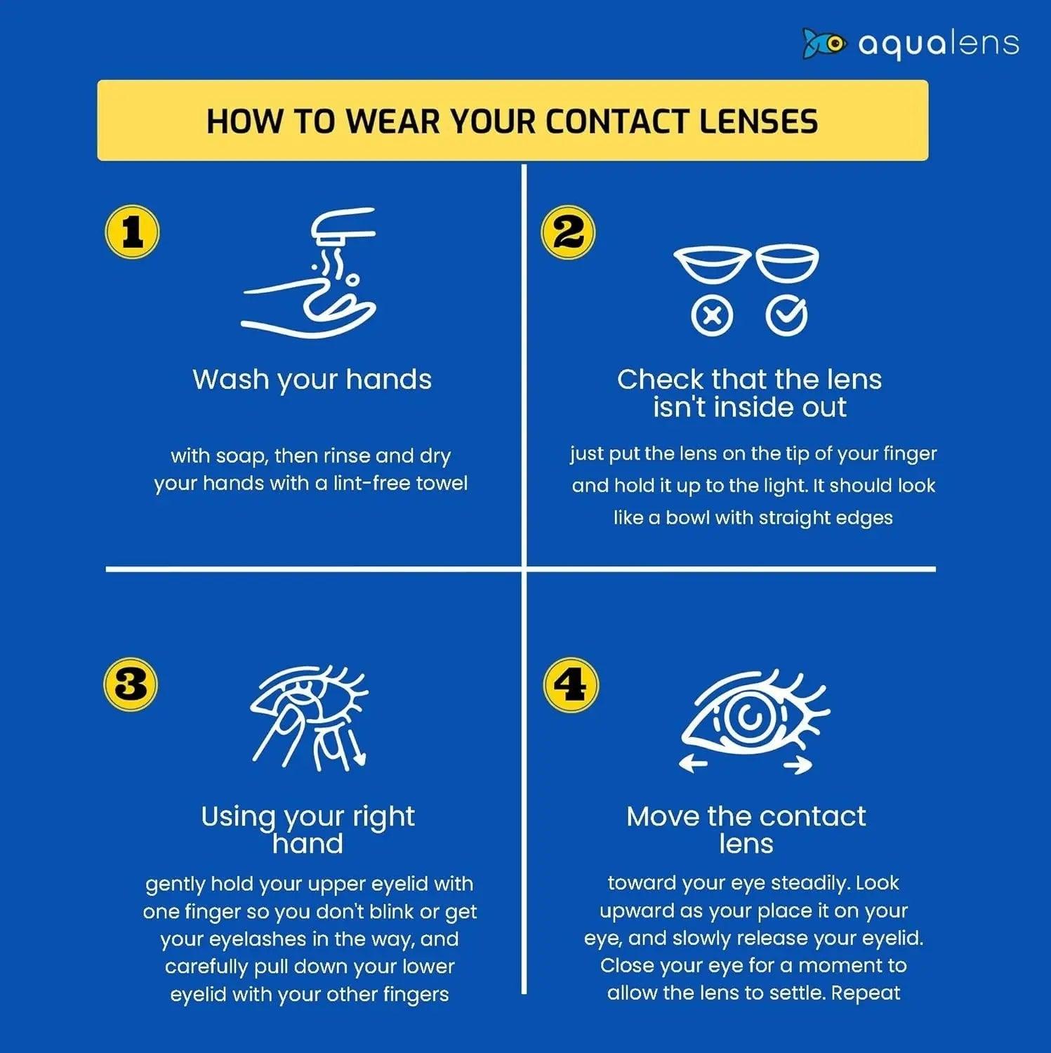 Aquacolor Candy Pack Zero Power Colored Lenses - Lensexpert