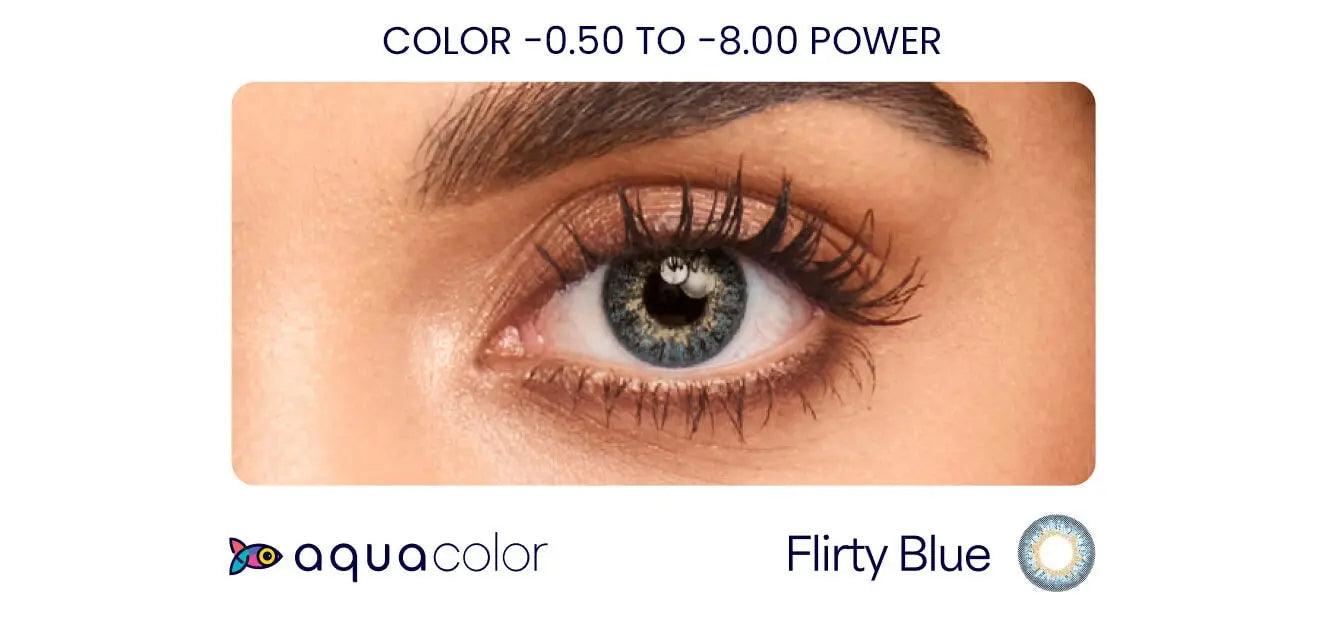 Aquacolor Monthly Plano - 2LP - Lensexpert