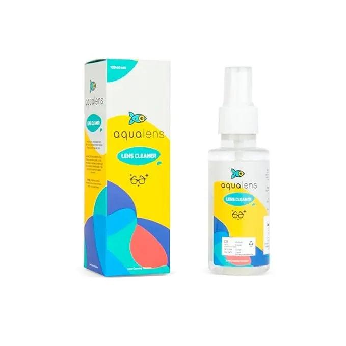 Aqualens Contact Lenses - Lens cleaner for Spectacles, Anti-glare, Sunglasses, Anti-reflective, Blu Lenses & Polarised Lenses - Value Pack of 4 (100ml each) - Lensexpert