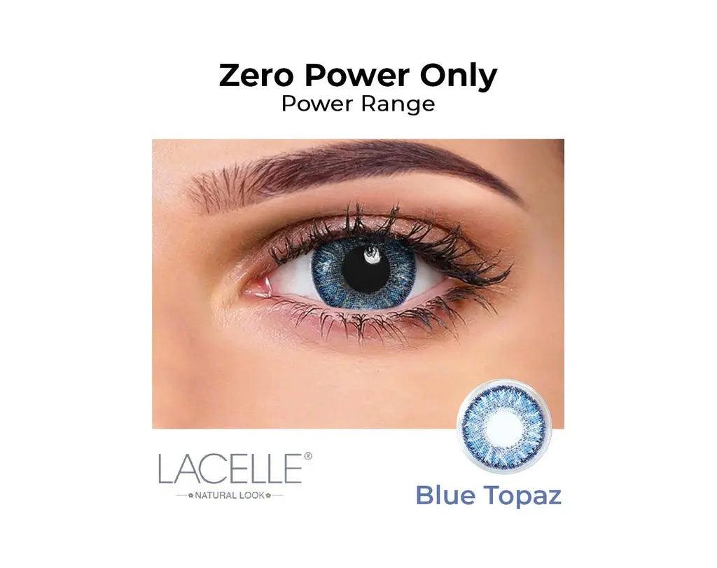 BAUSCH & LOMB NATURAL LOOK QUARTERLY COLOR CONTACT LENS- (BLUE TOPAZ) - Lensexpert
