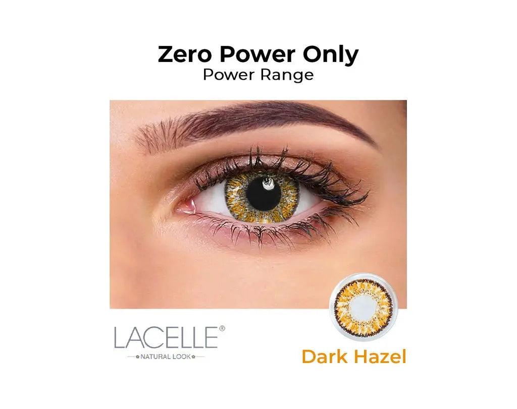 BAUSCH & LOMB NATURAL LOOK QUARTERLY COLOR CONTACT LENS- (DARK HAZEL) - Lensexpert
