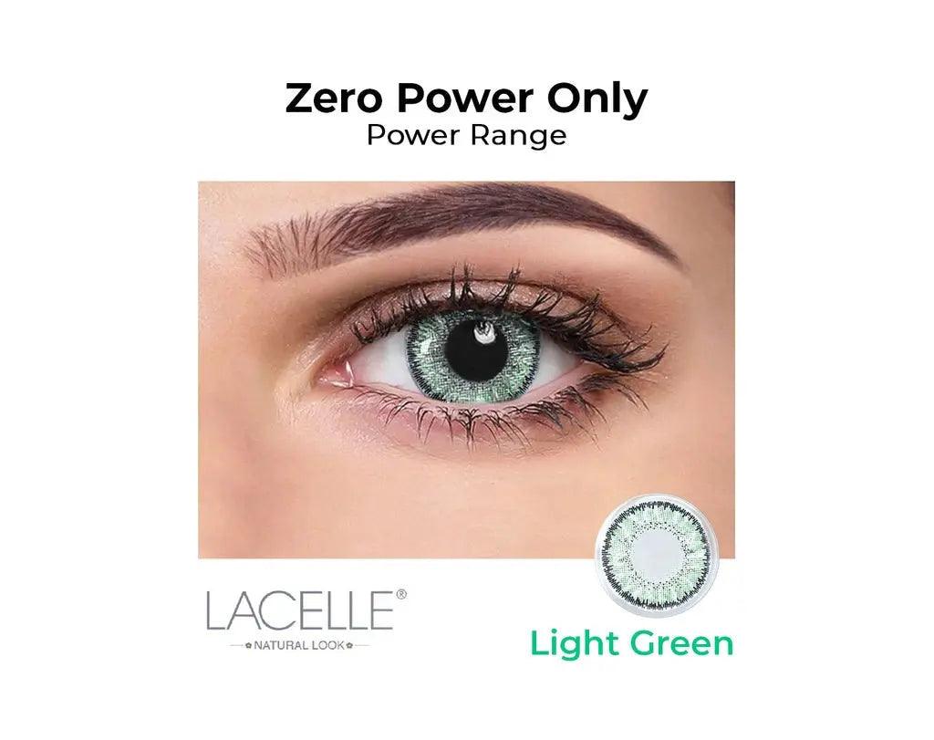 BAUSCH & LOMB NATURAL LOOK QUARTERLY COLOR CONTACT LENS- (LIGHT GREEN) - Lensexpert