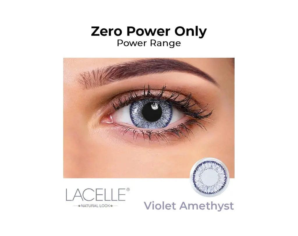 BAUSCH & LOMB NATURAL LOOK QUARTERLY COLOR CONTACT LENS- (VIOLET AMETHYST) - Lensexpert