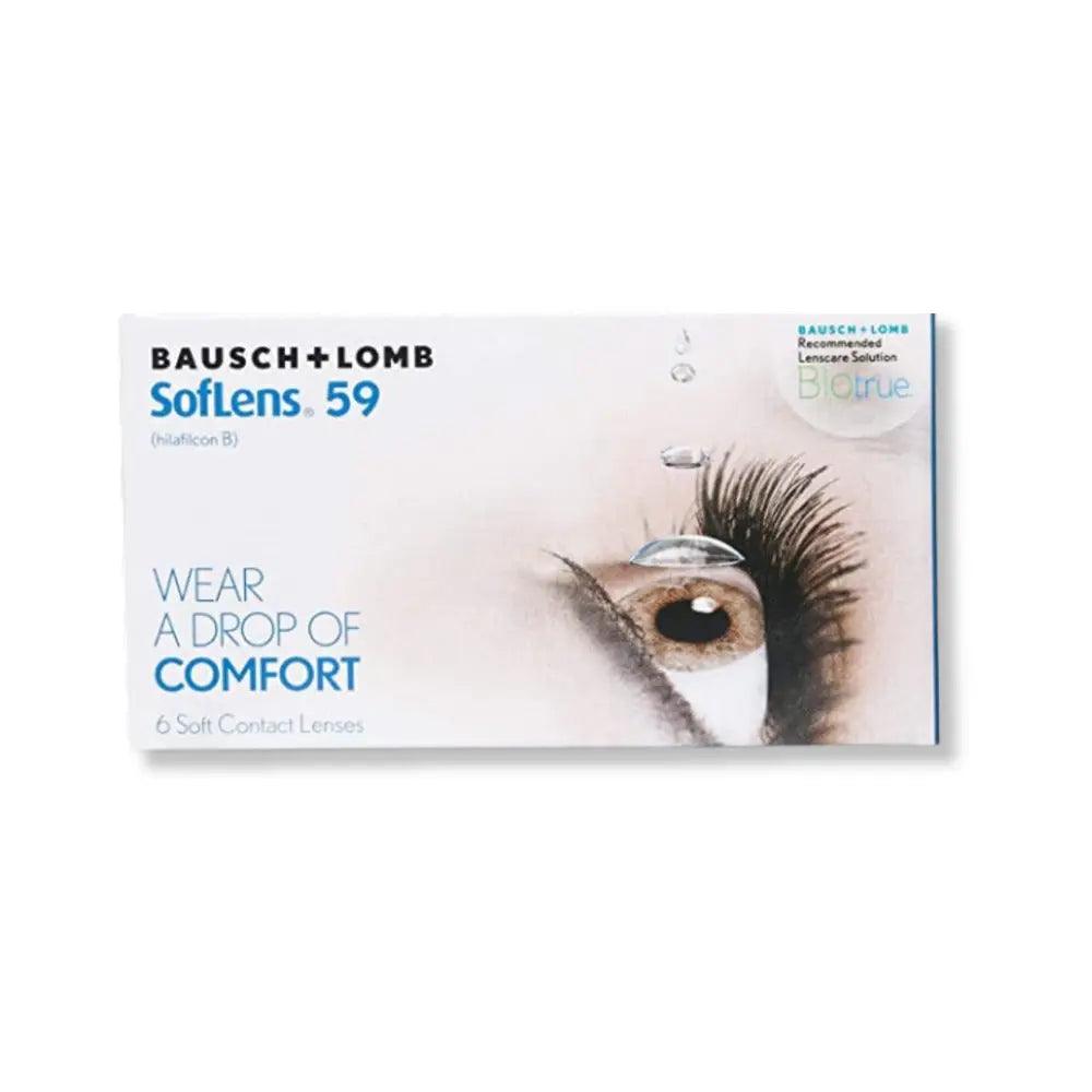 BAUSCH AND LOMB SOFLENS 59 (6 LENSES/BOX) - Lensexpert