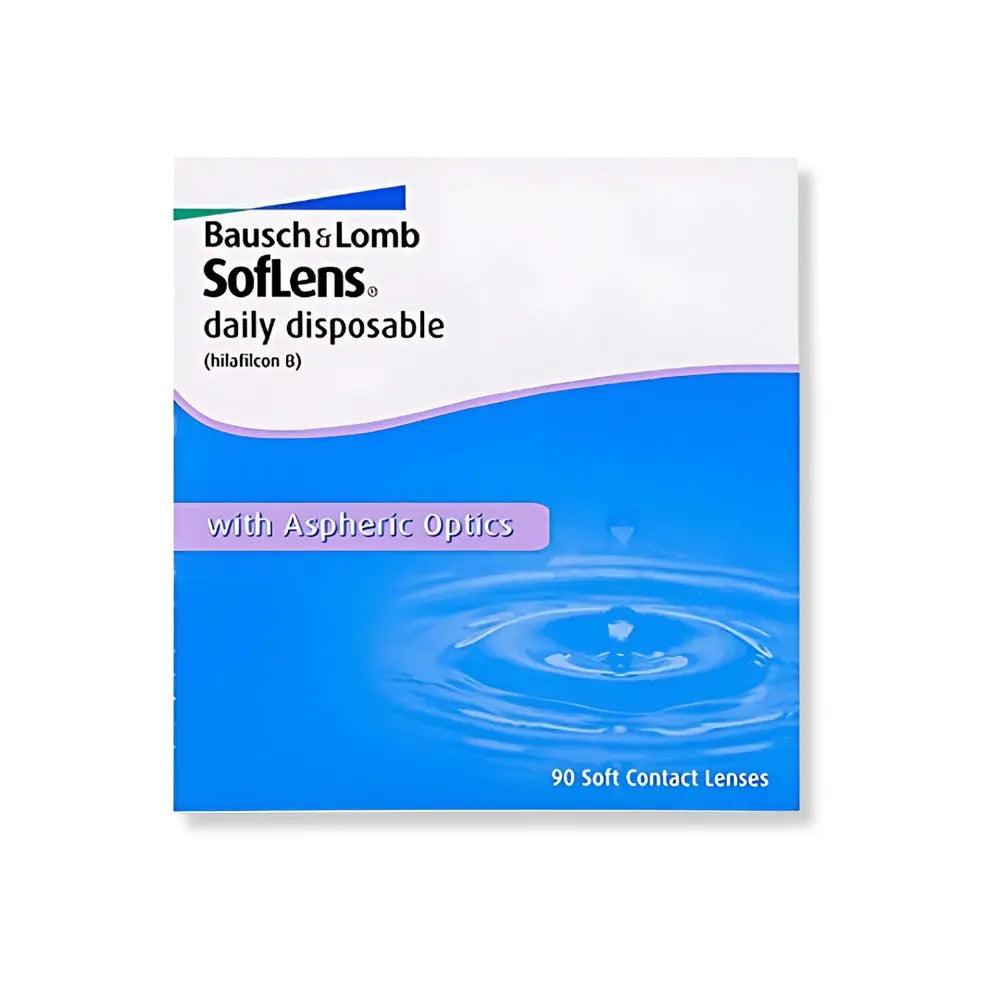 BAUSCH & LOMB SOFLENS DAILY DISPOSABLE (90 LENSES/BOX) - Lensexpert