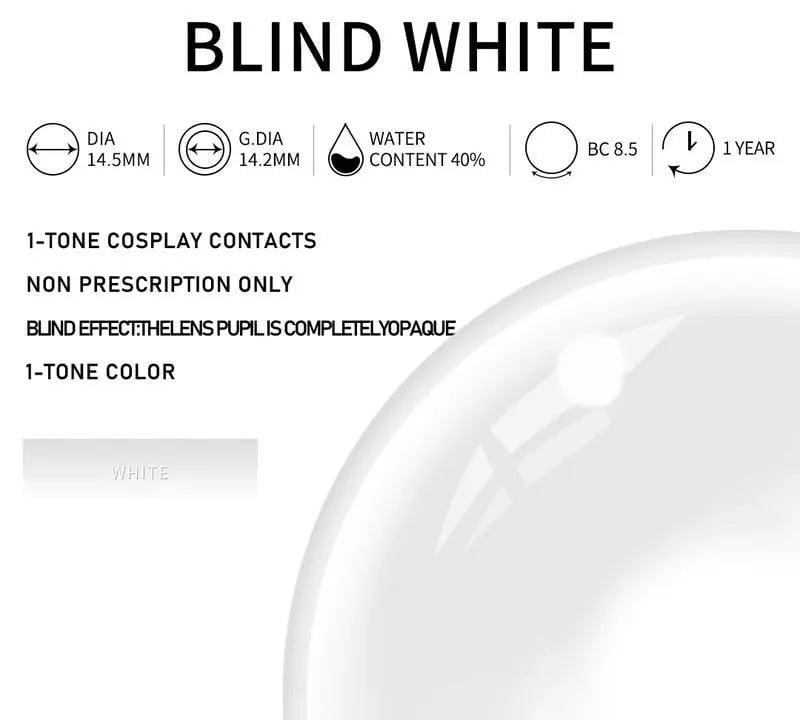 Blind White | 1 Year - Lensexpert