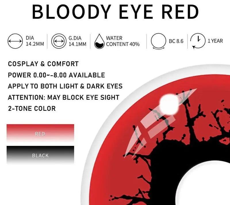 Bloody Eye Red | 1 Year - Lensexpert