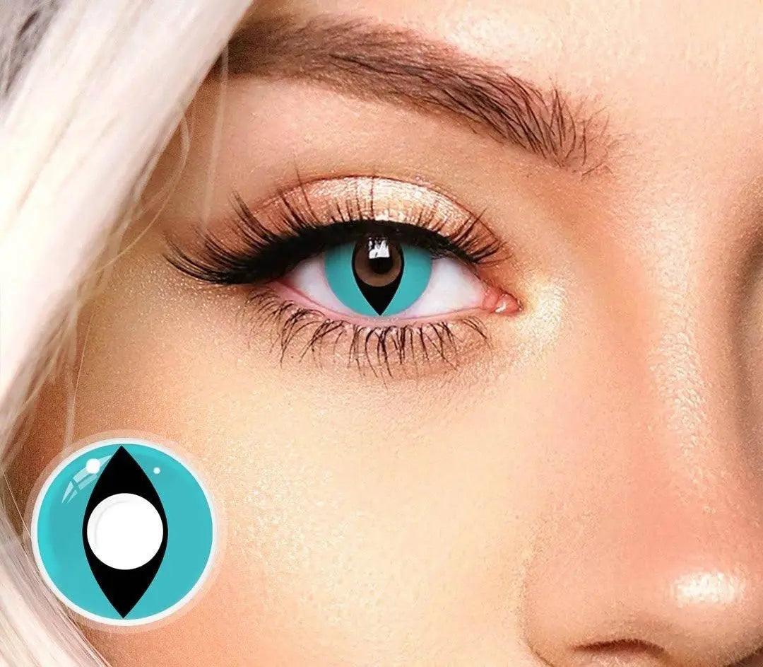 Cat Eye Blue | 1 Year - Lensexpert