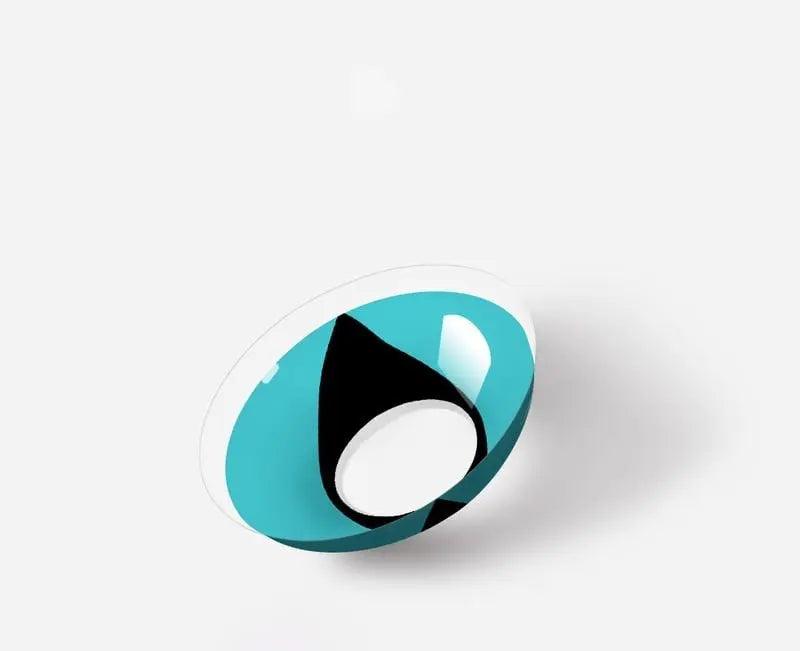 Cat Eye Blue | 1 Year - Lensexpert