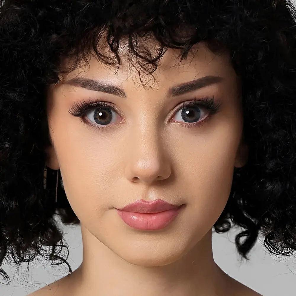 CELEBRATION MONTHLY DISPOSABLE COLOR CONTACT LENS (1 LENS BOX) - DREAM BLUE - Lensexpert