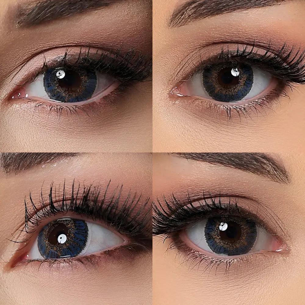 CELEBRATION MONTHLY DISPOSABLE COLOR CONTACT LENS (1 LENS BOX) - DREAM BLUE - Lensexpert