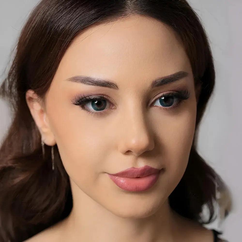 CELEBRATION MONTHLY DISPOSABLE COLOR CONTACT LENS (1 LENS BOX) - TRENDY TURQUOISE - Lensexpert
