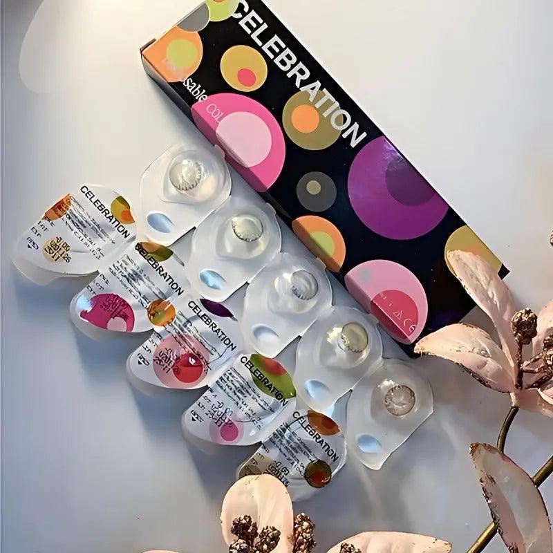 CELEBRATION WEEKLY RAINBOW MIX COLOR COMBO LENS (10 LENS/BOX) - Lensexpert