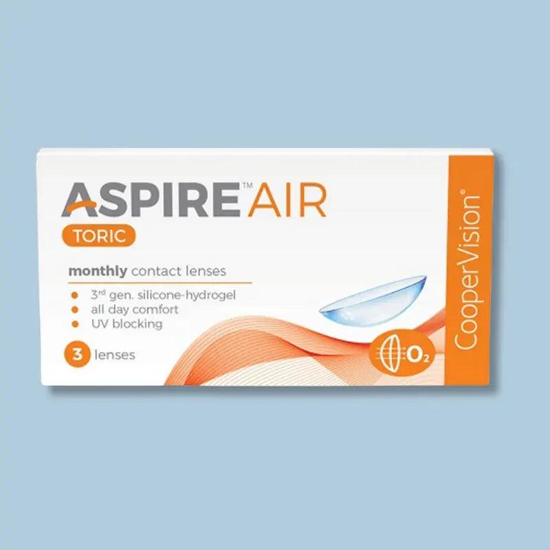 COOPER VISION ASPIRE AIR TORIC MONTHLY (3 LENS/BOX) - Lensexpert