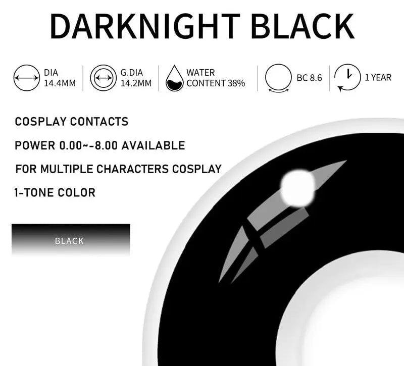 Darknight Black | 1 Year - Lensexpert