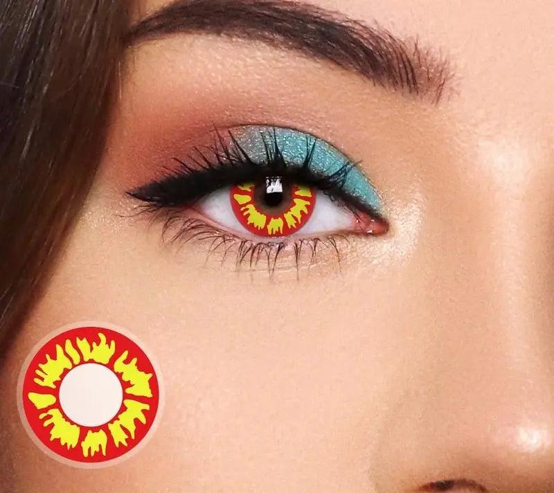 Flame Yellow-Red | 1 Year - Lensexpert