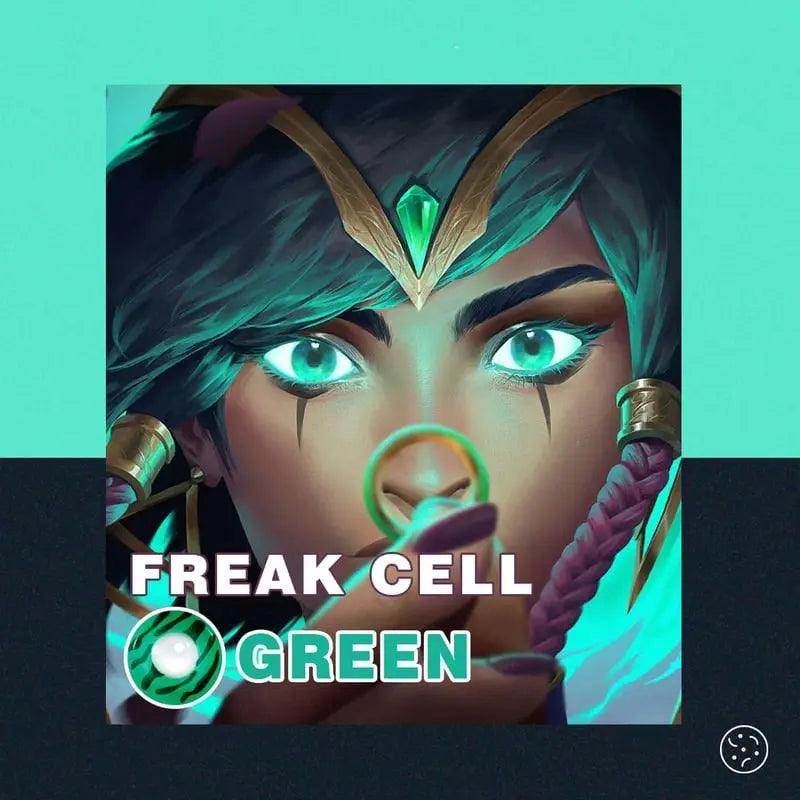 Freak Cell Green | 1 Year - Lensexpert