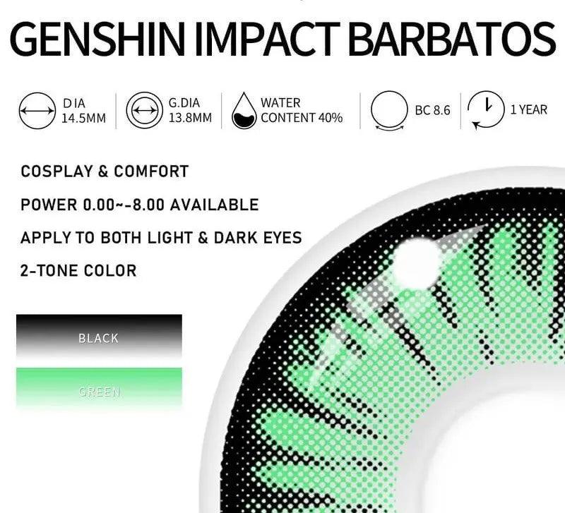 Genshin Impact Barbatos Style | 1 Year - Lensexpert