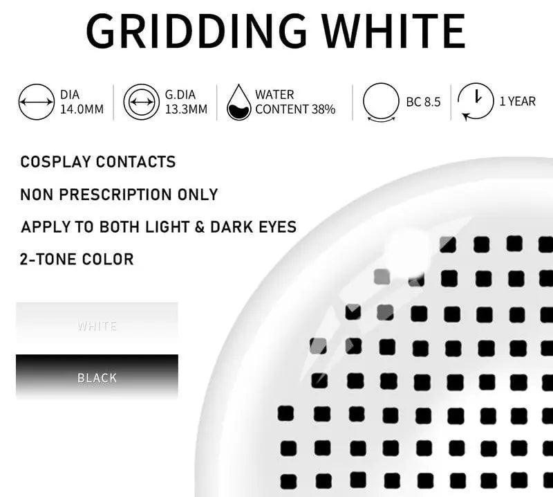 Gridding White | 1 Year - Lensexpert