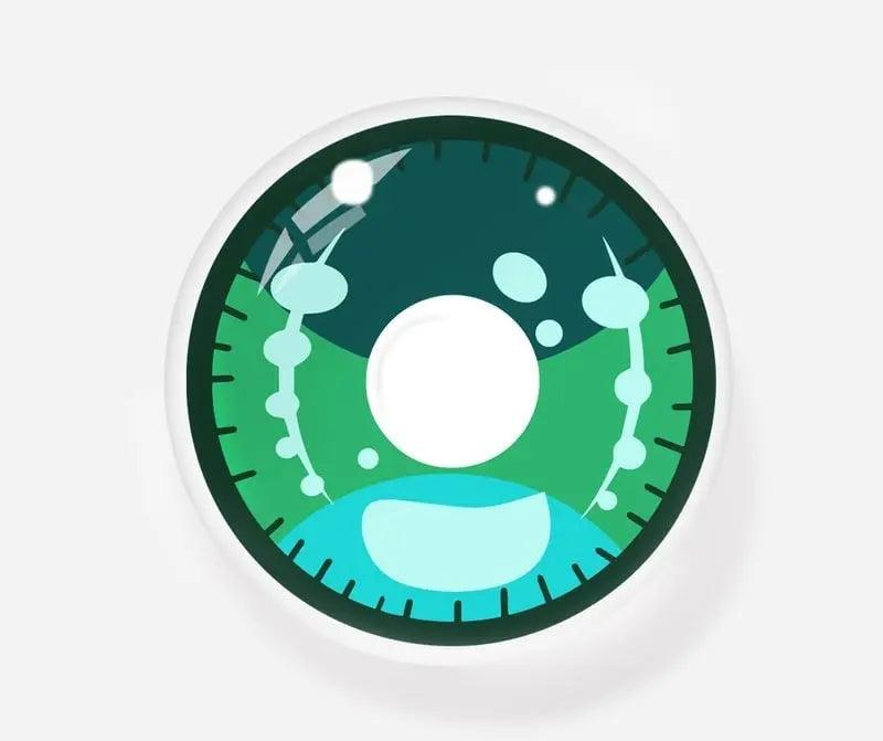 Kawaii Green Style | 1 Year - Lensexpert