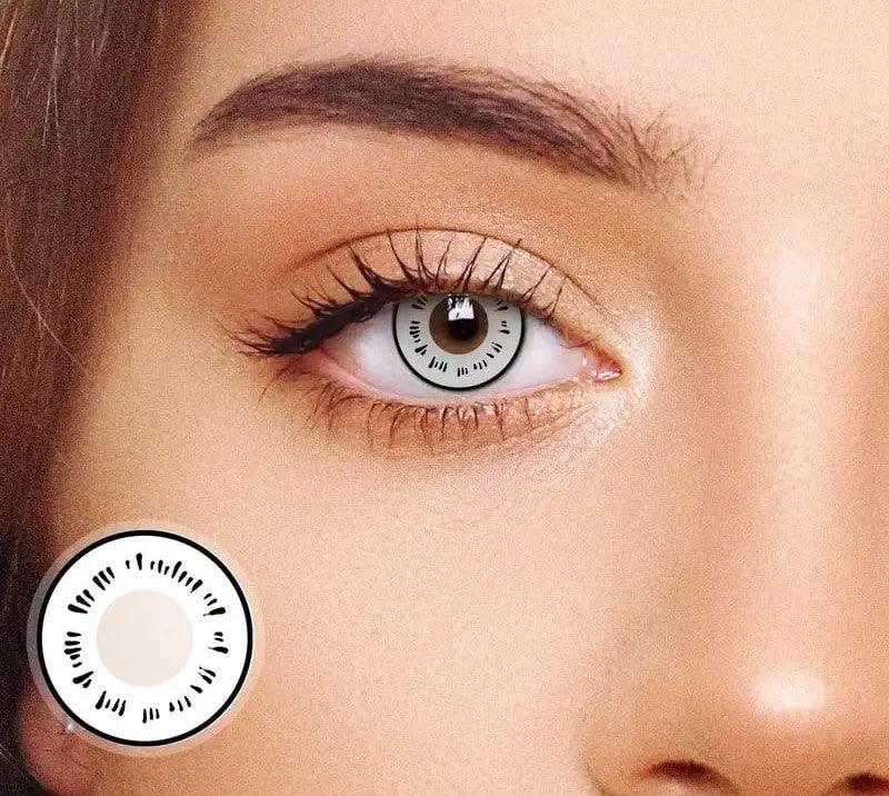 Neji Byakugan White | 1 Year - Lensexpert