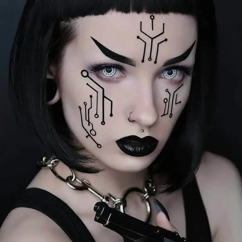 Neji Byakugan White | 1 Year - Lensexpert