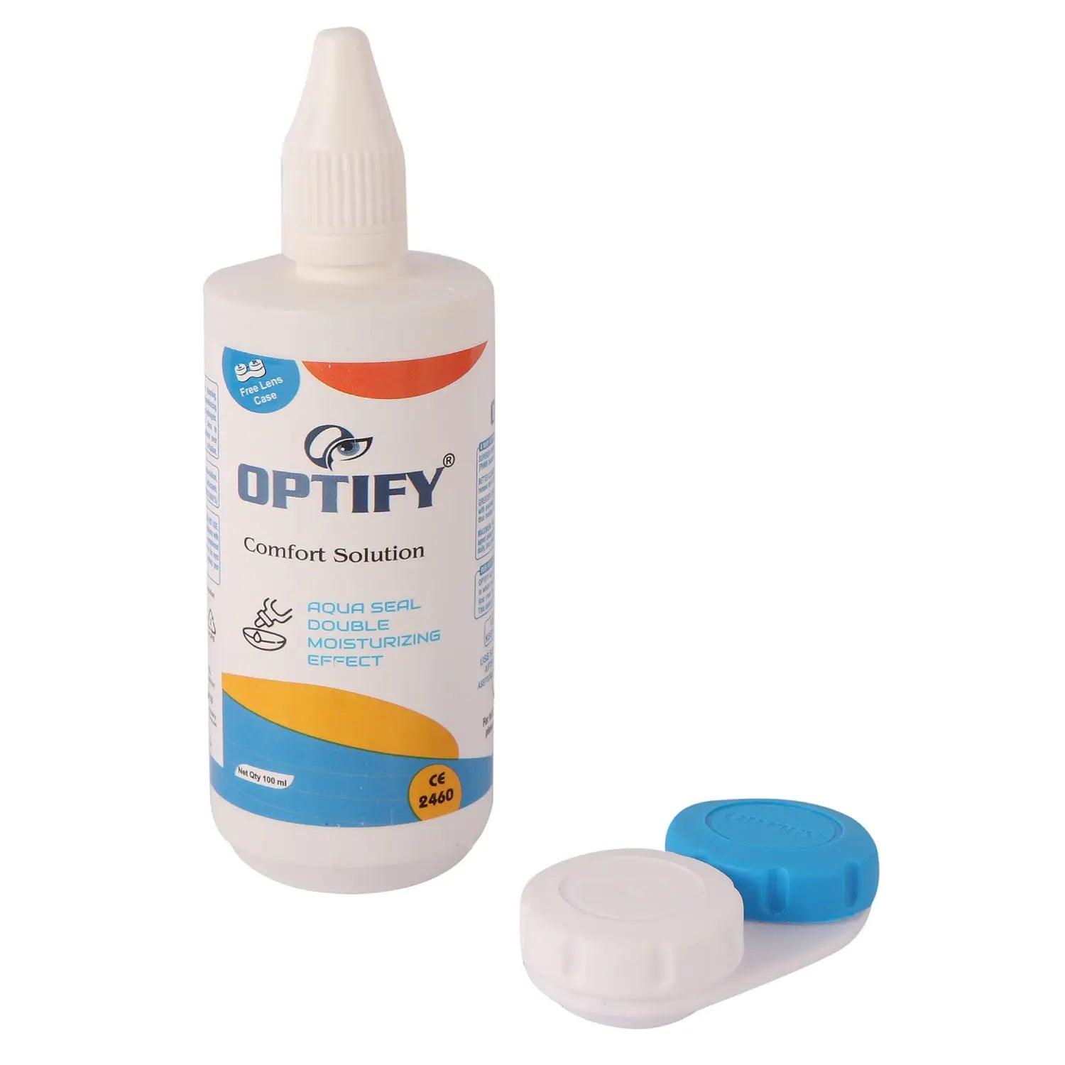 Optify Contact Lenses Solution(100 ml) - Lensexpert