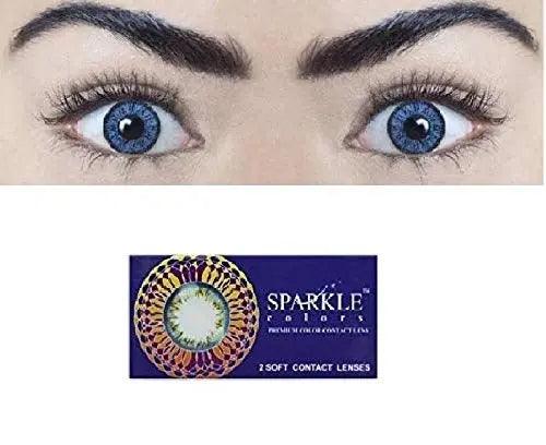 Optify Sparkle True Sapphire Color Quarterly Contact lenses - Lensexpert